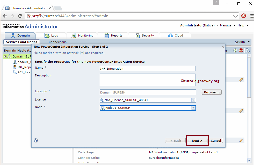 Informatica Integration Service 2